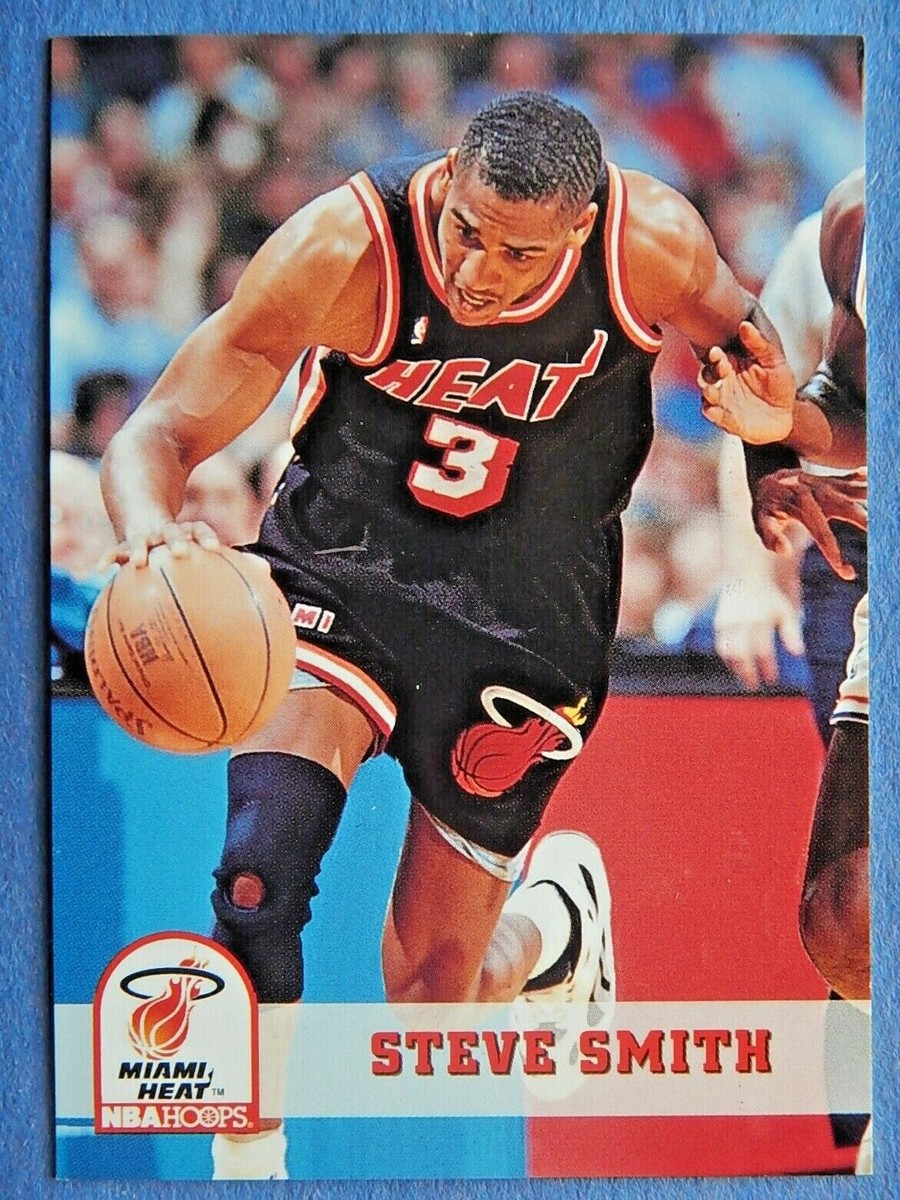 Steve Smith #118 NBA Hoops 1993 Basketball Card (Miami Heat) | eBay