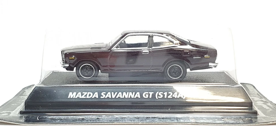 1/64 Konami 1972 年 MAZDA SAVANNA GT RX-3 棕色 压铸汽车模型 全新 — 第 2/3 张图片