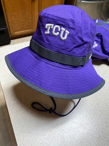 purple nike bucket hat