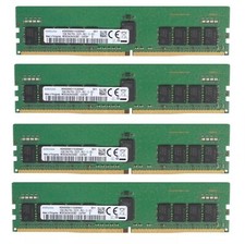 Samsung 64GB 4X16GB DDR4 2933Mhz 2RX8 ECC Registered Server RDIMM Memory Ram