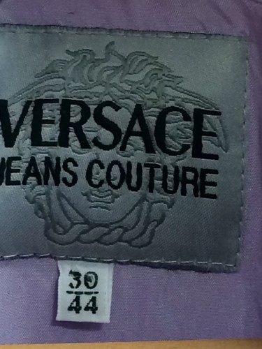 Versace Jeans Couture  2 Piece Lilac Ombre Wrap Jacket Trouser Suit 10/12 - Bild 8 von 22