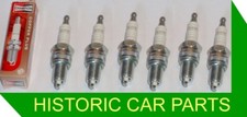 6 CHAMPION SPARK PLUGS for Jaguar Mk 2 340 1967-69