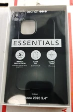 Tech21 Essentials for Apple iPhone 2020 5.4" Phone Case Black