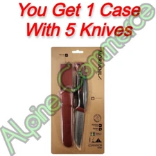 *5-Sets* Morakniv Companion Spark Stainless Steel 8.8” Fixed Knife Red 13571