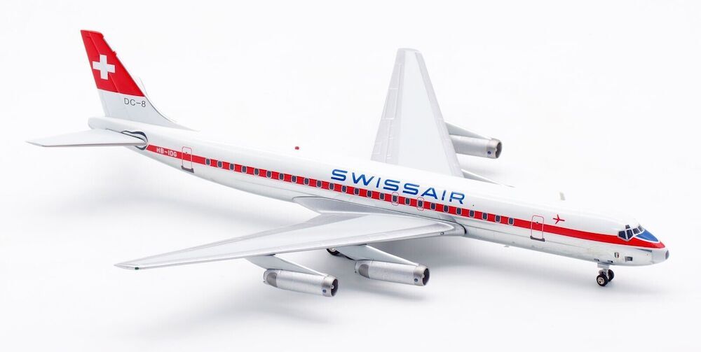 Inflight B-862-IDG-P Swissair Douglas DC-8-62 HB-IDG Diecast 1/200 Jet Model New