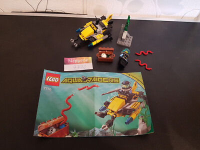 Lego 7770 Aqua Deep Sea Treasure Hunter mit OBA , Sammlung
