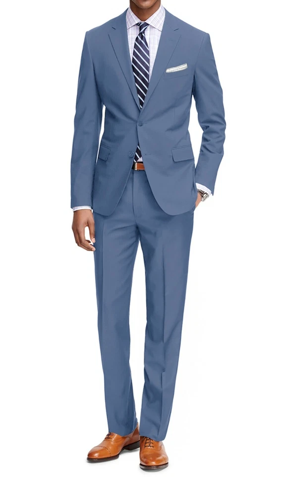 Men's Two Piece Classic Regular Fit Suits - Image 2 of 4