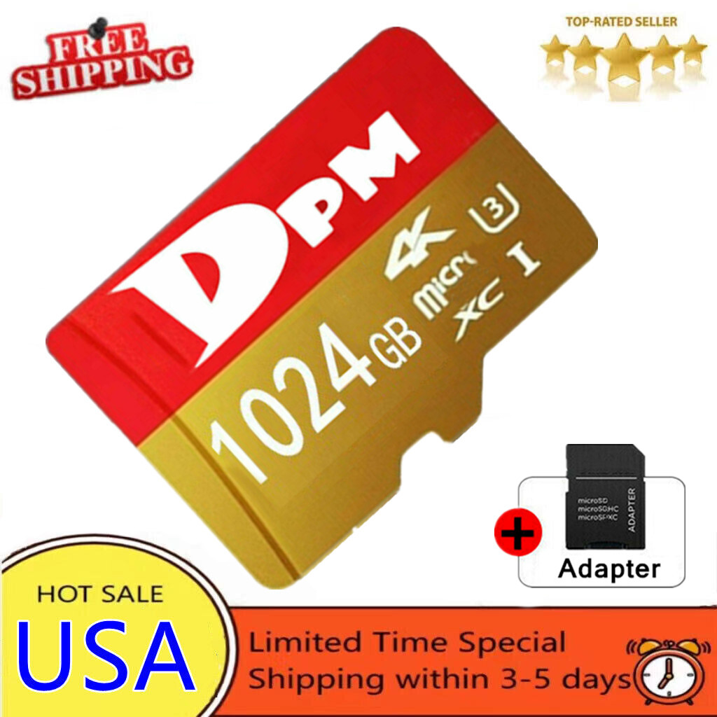 128/256/512/1024GB Ultra Memory SD Card for Android Camera and Nintendo Switch