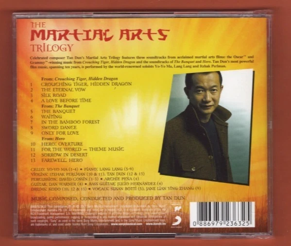 Tan Dun - The Martial Arts Trilogy - CD - Image 3 of 3