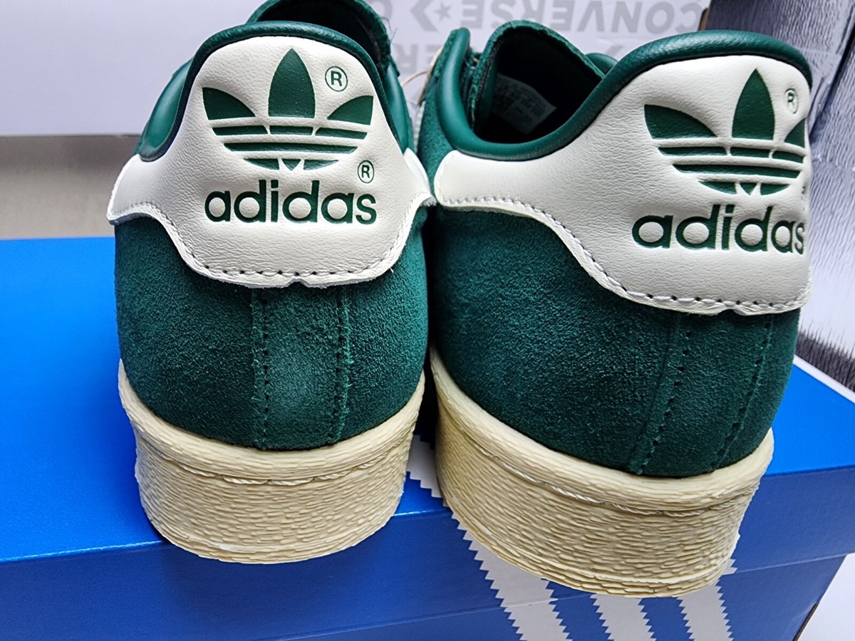 adidas Originals Superstar 82 Green Off White US 7 Suede