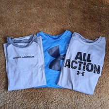Lot of Boy's Under Armour Shirts Size YLG