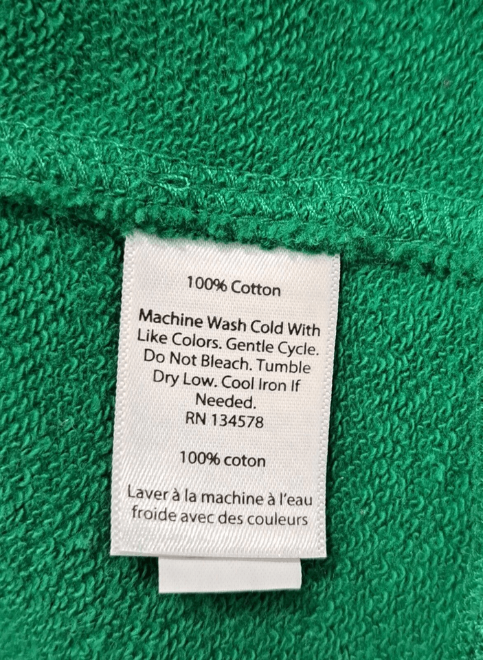 Vineyard Vines mens Medium Shep Shirt EMERALD GREEN Zip Pullover