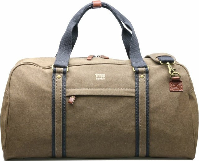 mens canvas holdall