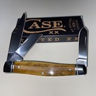 CASE XX #58204 ANTIQUE BONE SMOOTH LARGE STOCKMAN (6375 SS) FLUTED — photo 4