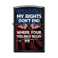 Zippo Lighter - My Rights Don't End Where Your Feelings Begin - 855944