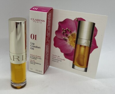 Clarins Lip Comfort Oil 01 Honey 1,4ml Luxus Reisegröße