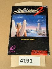 Act Raiser 2 - SNES- Manual Only NO GAME