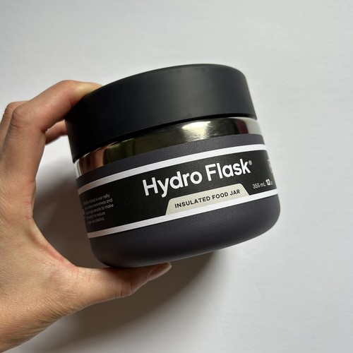 ¡NUEVO! FRASCO DE COMIDA AISLANTE Hydro Flask en acero inoxidable “Blackberry” 12 oz, ¡RARO! - Imagen 3 de 18