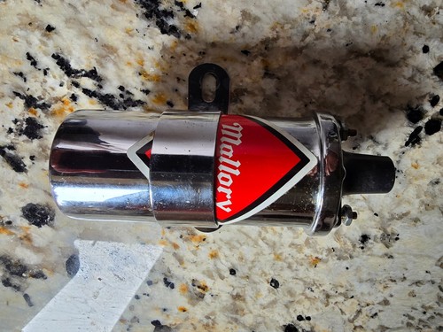 MALLORY CHROME IGNITION COIL FREE SHIPPING