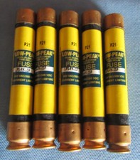 Lot of 5 Cooper Bussmann LPS-RK-2SP Low Peak Fuse Dual Element Time Delay RK1