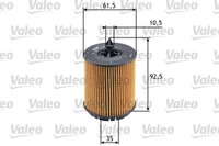 Valeo 586563 ÖLfilter FüR Fiat Opel Hyundai Saab Alfa Chevrolet