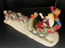 Vintage Dept 56 Snow Carnival King and Queen. Comes in Original Box