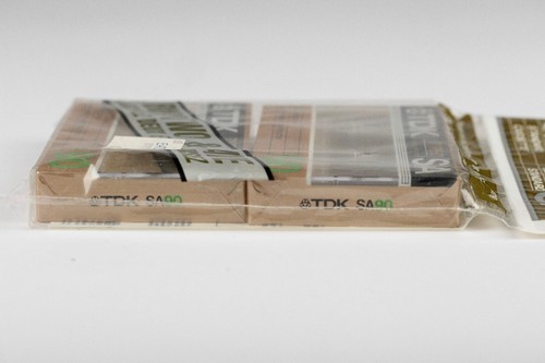 2x TDK SA-90 High Position CRO2 Type II Blank Cassette Tapes 1987 Japan Sealed - Picture 4 of 4