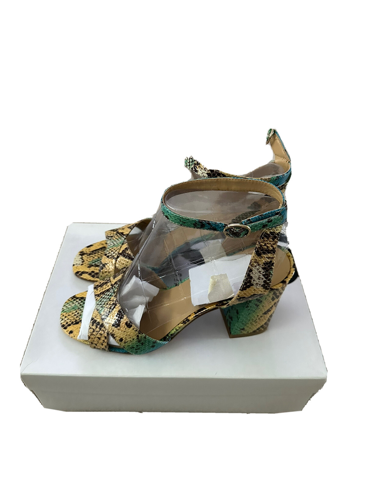 Nine West - Women's Sandals-NWVanbra - Turquoise Multi - Size 9.5M  - New in Box image 4