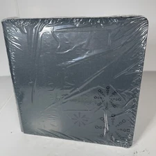 Creative Memories 12x12 Scrapbook Album COVERSET Gray 3 Snowflakes Winter