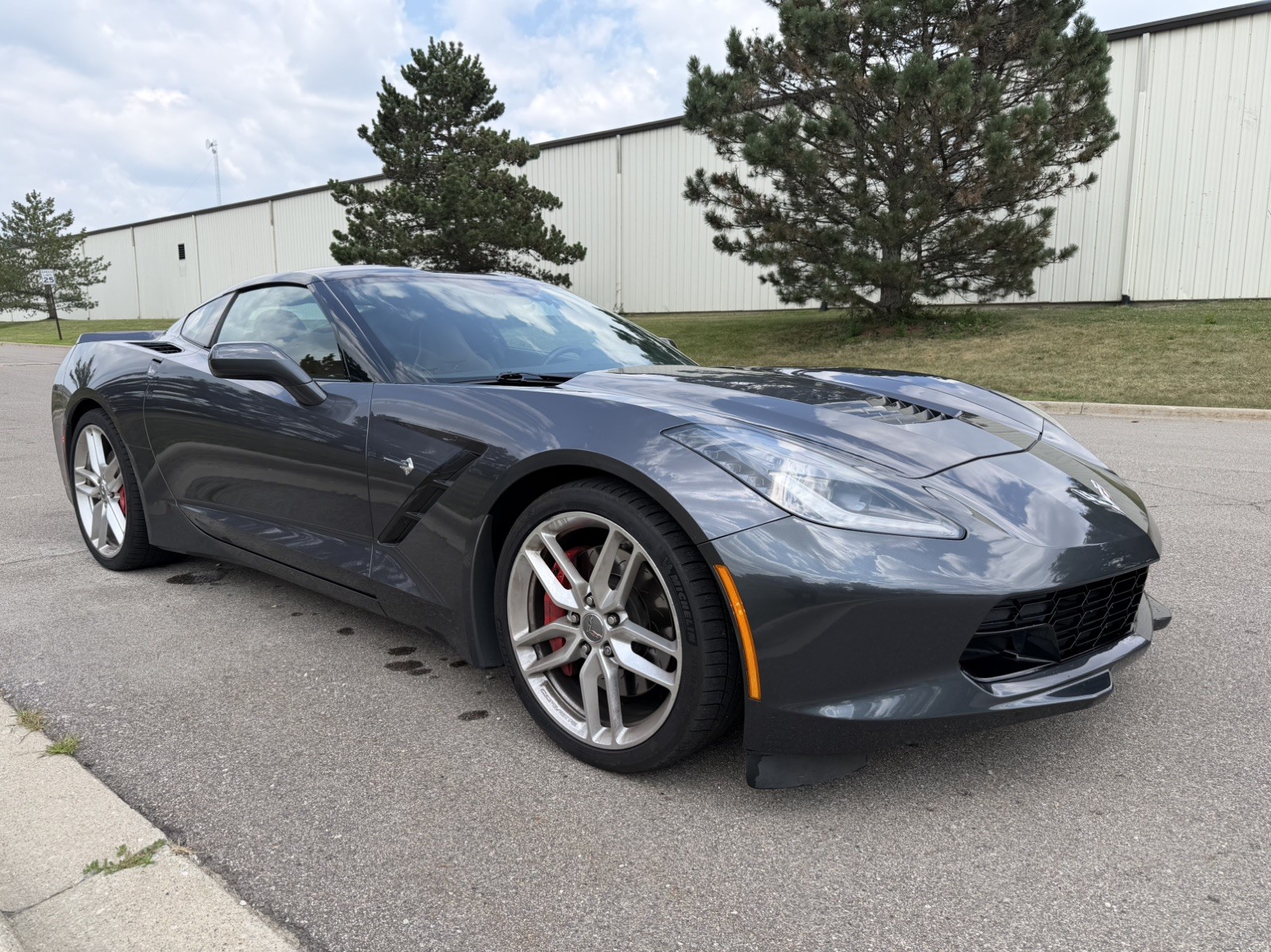 2014 Gray Chevrolet Corvette   | C7 Corvette Photo 7