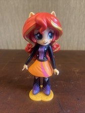 My Little Pony Sunset Shimmer Equestria Girl Mini Doll Figure Played With