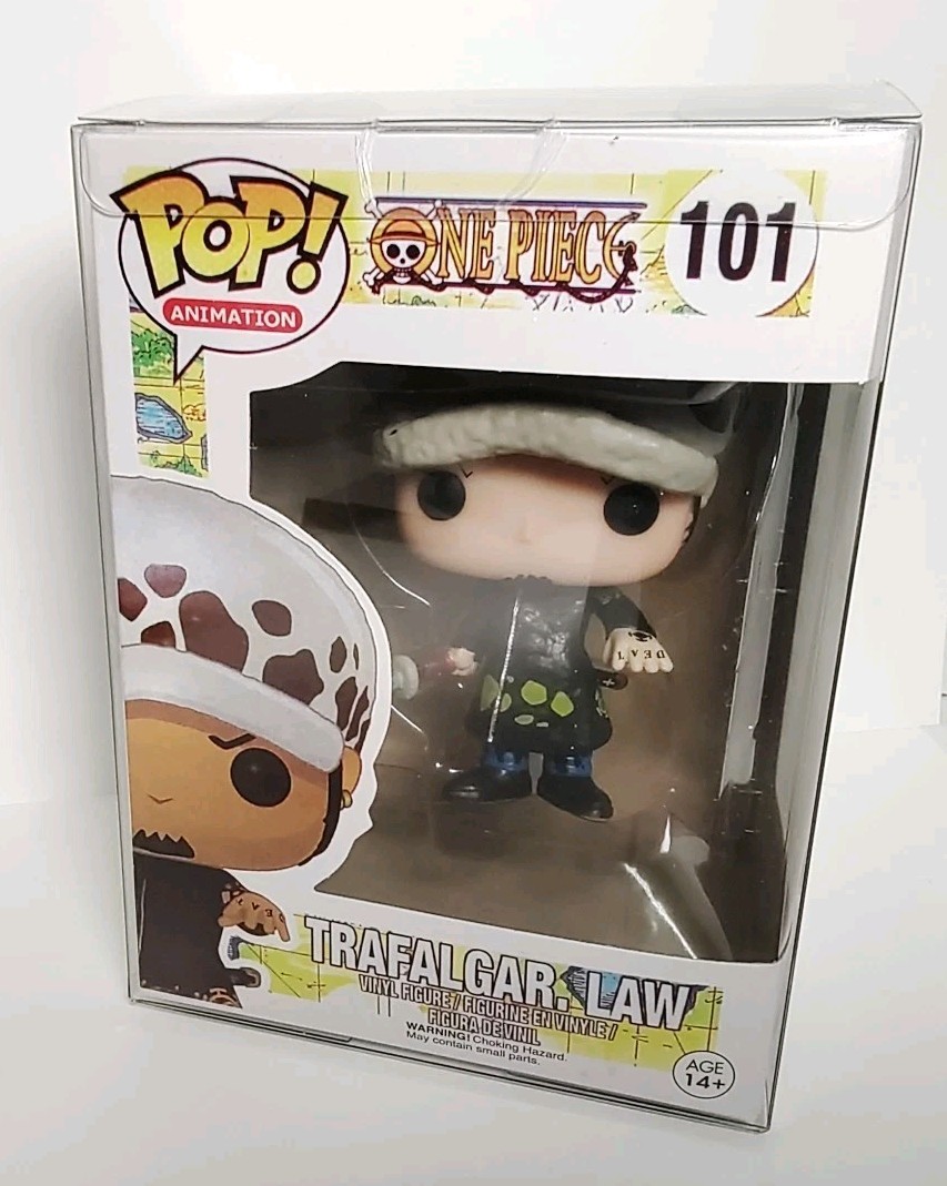 Funko Pop! Vinilo: One Piece - Trafalgar D. Water Law #101 con protector