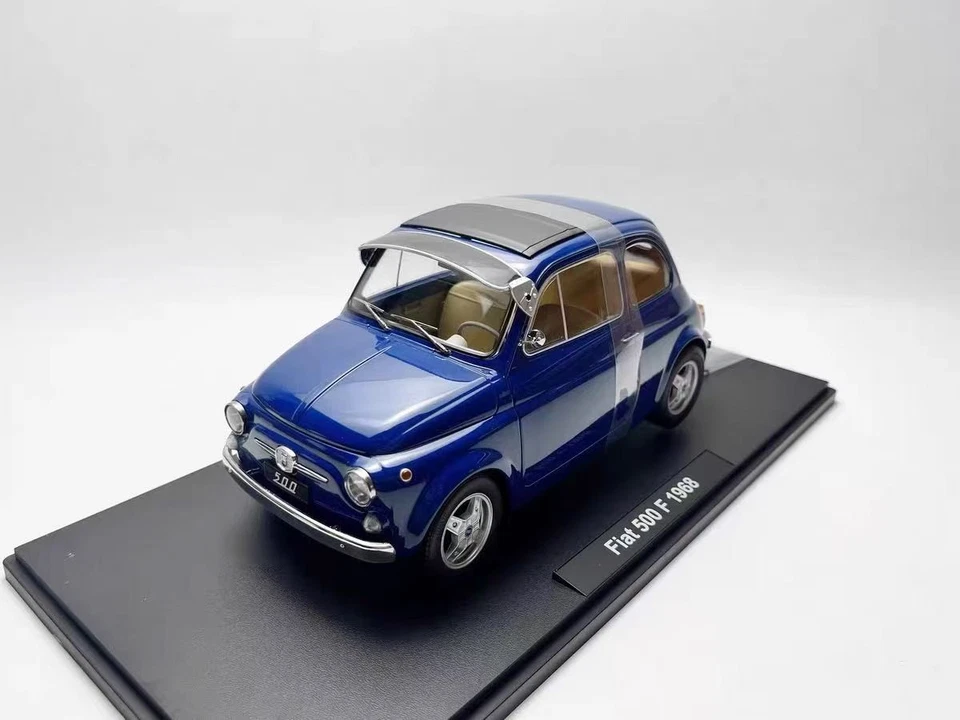 KK Scale 1/12 Fiat 500F (1968) Alloy Car Model with Two Opening Doors - Image 4 of 4