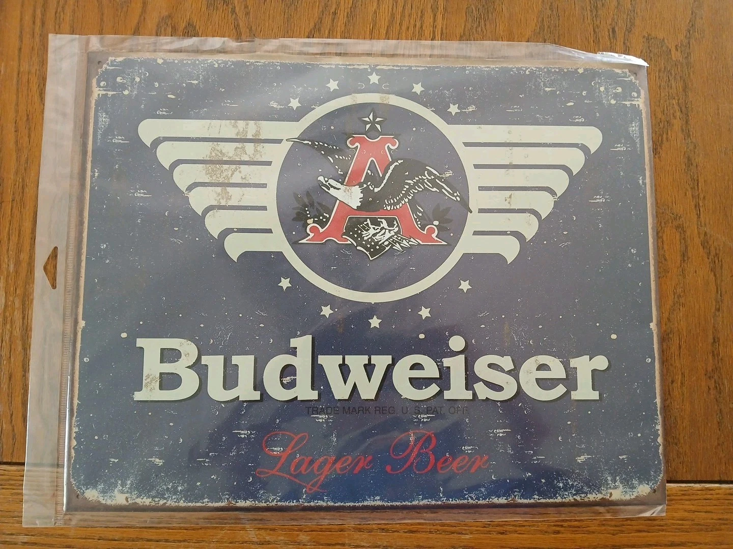Budweiser Tin Sign