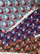 Hamburger Liebe Baumwoll Jersey fly me to paradise Breite:155cm 1 Meter