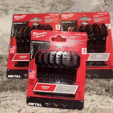 Milwaukee 49-25-1506 Oscillating Multi-Tool Metal Blade Kit 5-Pack