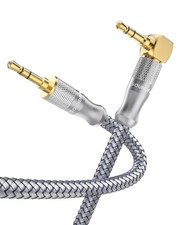 AUX Cable for Car 90 Degree AUX Cord,Right Angle 3.5mm Audio Cable Male to Ma...