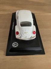 Del Prado 1/43 Vintage VW Beetle Classic Diecast Model Car White Plinth 