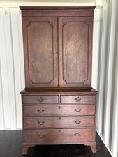 Antique Press Dresser Cabinet Cupboard