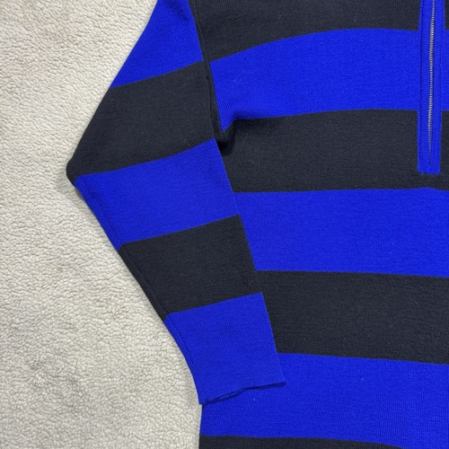 Classiques Entier Sweater Womens Extra Small Pure Merino Wool 1/4 Zip Knit Tunic - Picture 8 of 13