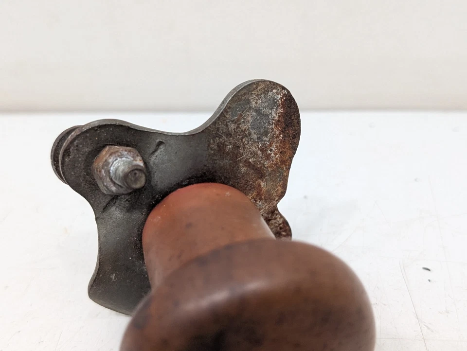 ACCESORIO DE COLECCIÓN PERILLA DE DIRECCIÓN SUICIDA RECUBIERTA DE GOMA - TRACTOR, Rat Rod Hot Rod Foto 3 de 4