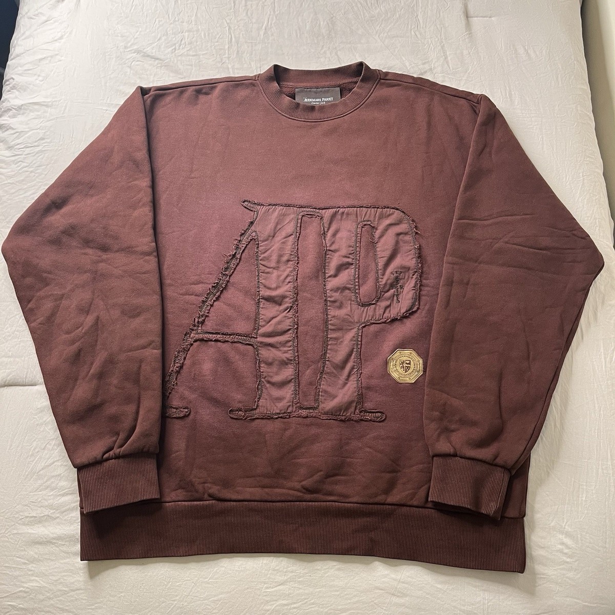 Audemars Piguet Travis Scott Crewneck Sweatshirt | Size Audemars Piguet Travis Scott Crewneck Sweatshirt | Size