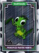 2025 Topps Chrome VeeFriends #90 Principled Praying Mantis