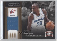 2012-13 Panini Threads Authentic Threads Emeka Okafor #56 0v1