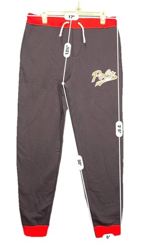 Polo Ralph Lauren Logo Fleece Jogger Pants XL 18-20 youth fits adult small NWT - Picture 3 of 8