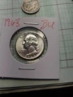 HIGH GRADE BU 1963 P WASHINGTON 90% Silver