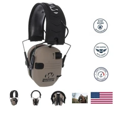 Hearing Protection Earmuffs for Shooting Range - 23 dB Noise Reduction
