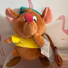 New Disney Cinderella Gus Mouse Plush Toy Pochette