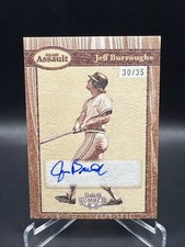 Jeff Burroughs Auto /35  2025 Leaf Lumber Grain Assault  GA-JB2