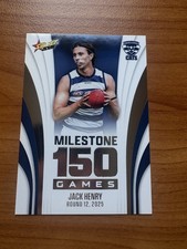 2026 AFL Select Footy Stars Milestone JACK HENRY Geelong MG38